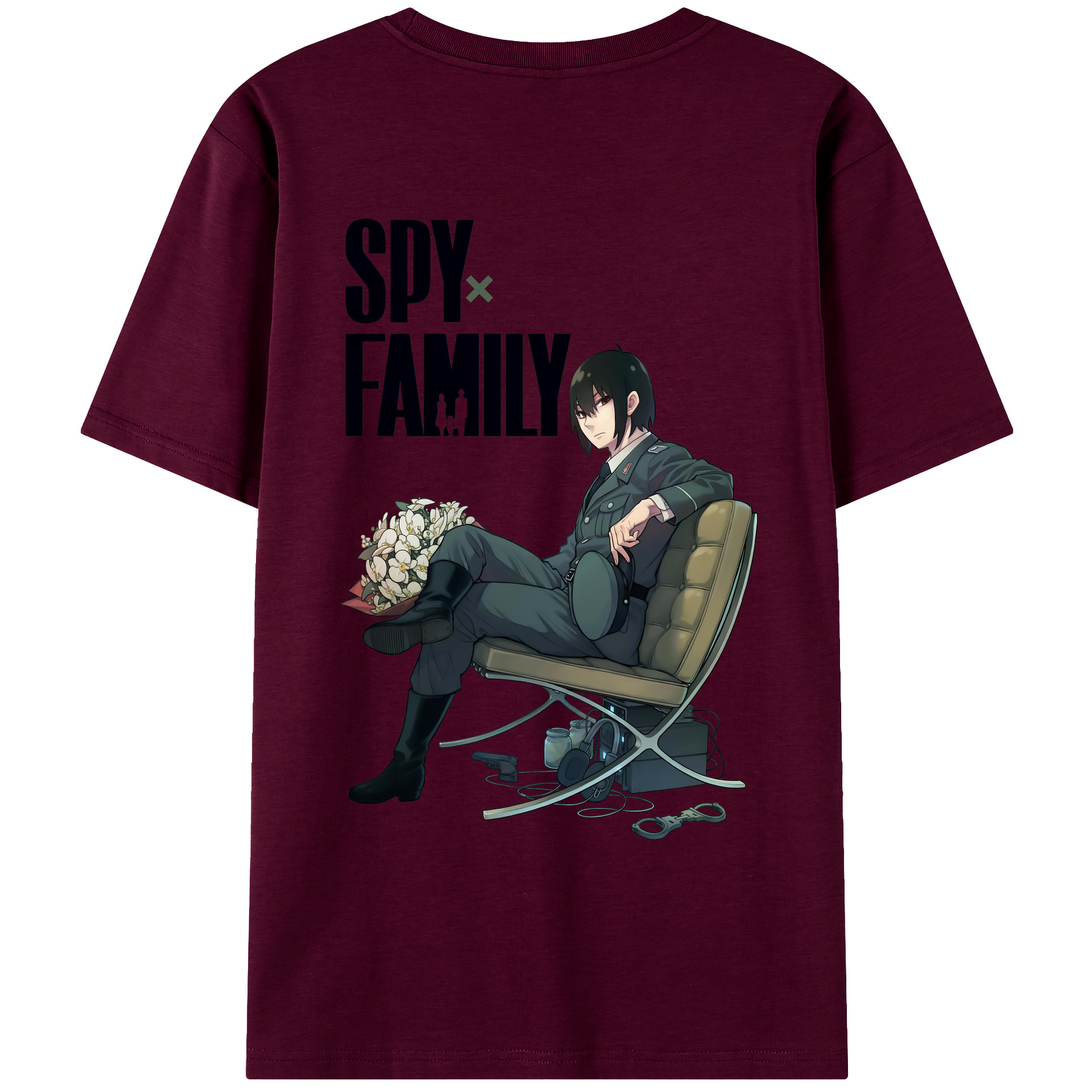 （画像用） SPY×FAMILY间谍家家酒 レディース半袖Tシャツ(バックプリント)